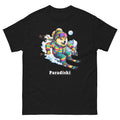 Paradiski Doge Skiing Funny Ski Skier Dog Meme Cute - Adult & Kids T-Shirts, Sweatshirts & Hoodies apparel design preview 1