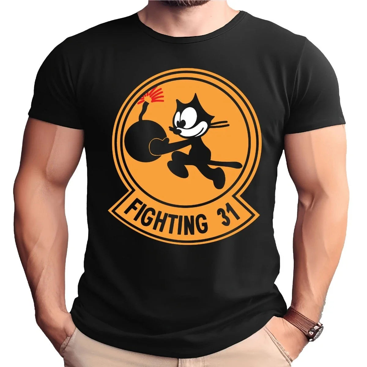 Tomcatters VF-31 Fighting 31 - Adult & Kids T-Shirts, Sweatshirts & Hoodies apparel design preview 1