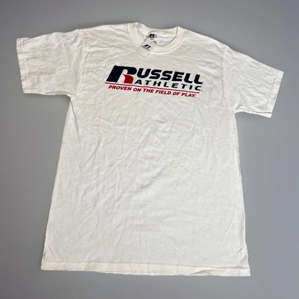 Vintage Y2K Russell Athletic Promo Advertising New - Adult & Kids T-Shirts, Sweatshirts & Hoodies apparel design preview 1