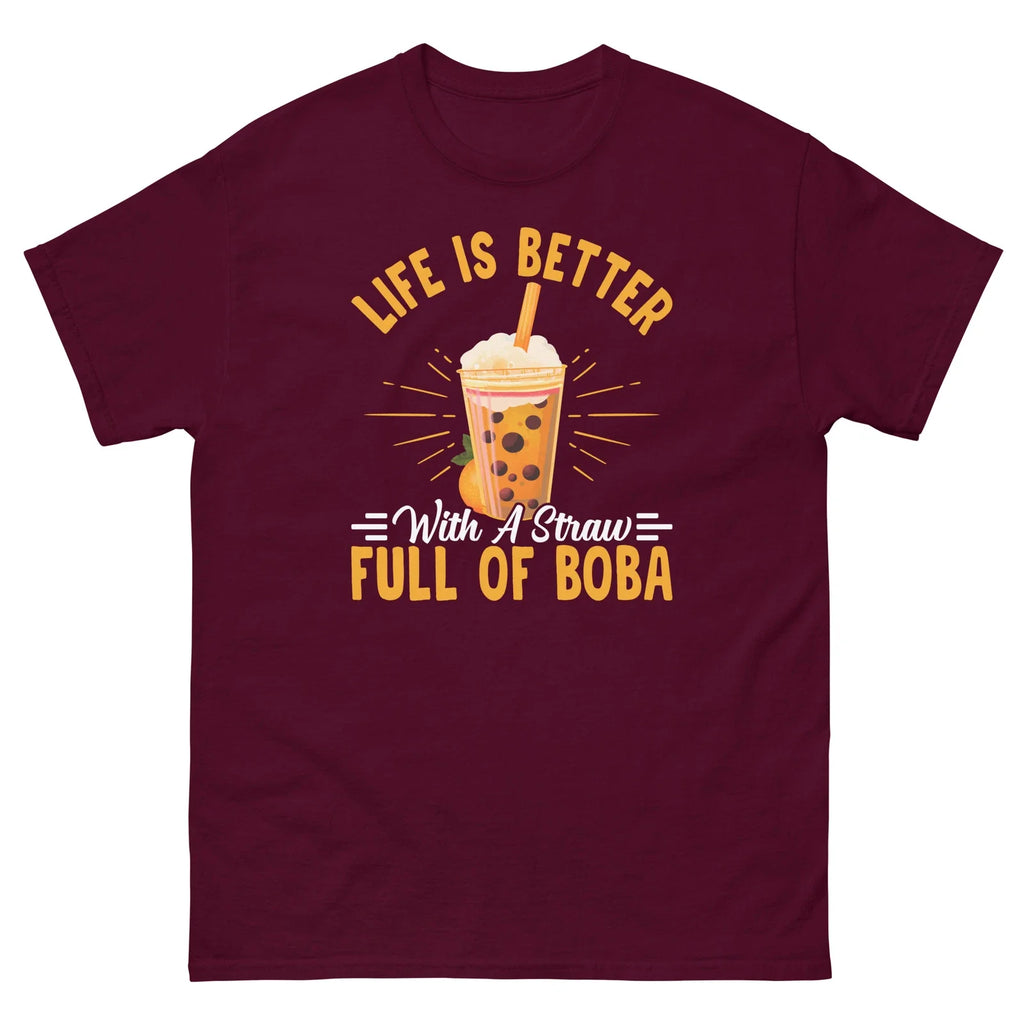 Life's Better With Boba Tea Kawaii Bubble Lover - Adult & Kids T-Shirts, Sweatshirts & Hoodies apparel design preview 1