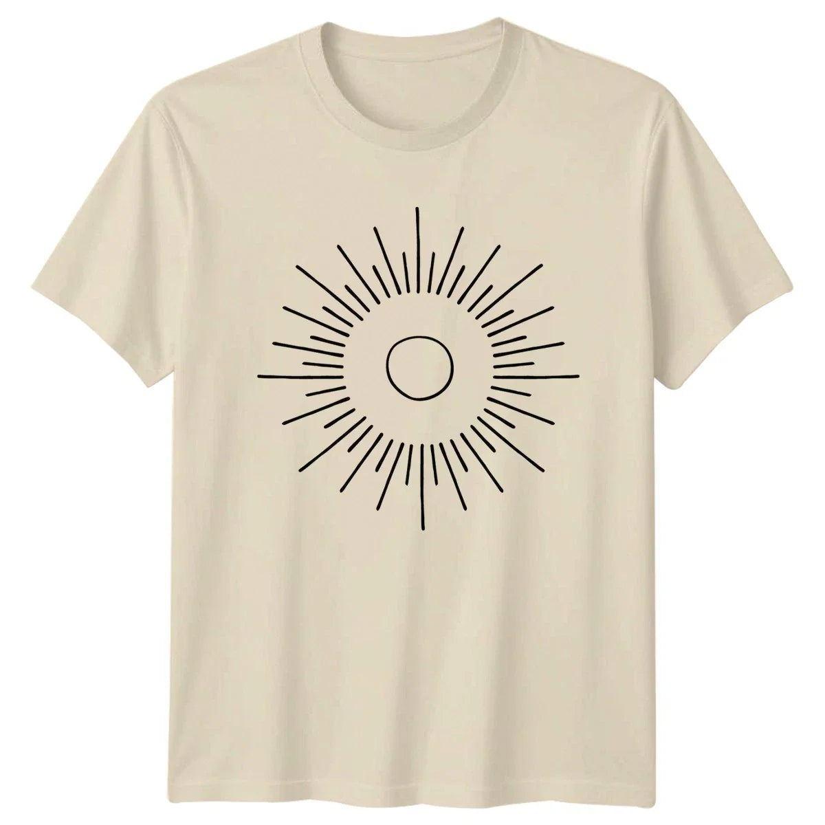 Minimalist Celestial Sunburst Abstract Graphic Boho - Adult & Kids T-Shirts, Sweatshirts & Hoodies apparel design preview 1