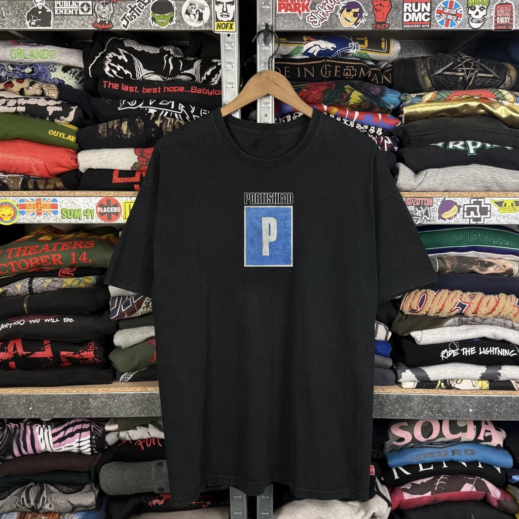 90s Portishead Rare Black M - Adult & Kids T-Shirts, Sweatshirts & Hoodies apparel design preview 1