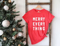 Merry Everything Fun Christmas Holiday Te - Adult & Kids T-Shirts, Sweatshirts & Hoodies apparel design preview 1
