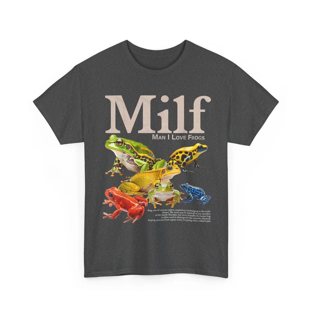 MILF Man I Love Frogs Funny Saying Humor Lovers - Adult & Kids T-Shirts, Sweatshirts & Hoodies apparel design preview 1