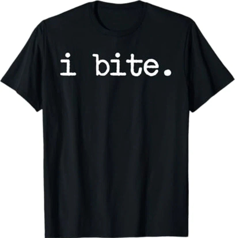 Inappropriate Funny I Bite Attitude Introvert - Adult & Kids T-Shirts, Sweatshirts & Hoodies apparel design preview 1