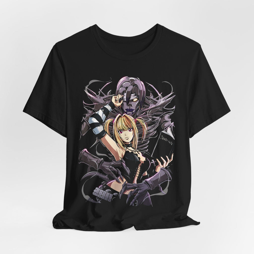 Misa Amane Ryuk anime graphic Death Note inspired - Adult & Kids T-Shirts, Sweatshirts & Hoodies apparel design preview 1