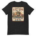 Funny Christian Frog Cowboy Let God Fix It Western - Adult & Kids T-Shirts, Sweatshirts & Hoodies apparel design preview 1