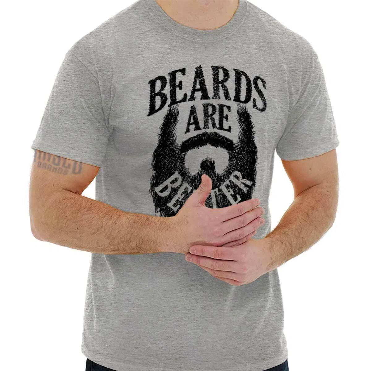 Funny Sarcastic Joke Beards Are Better Humor Mens - Adult & Kids T-Shirts, Sweatshirts & Hoodies apparel design preview 1