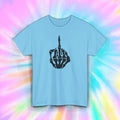 Skeleton Middle Finger Funny Hand Attitude Graphic - Adult & Kids T-Shirts, Sweatshirts & Hoodies apparel design preview 1
