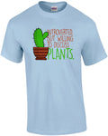 Introverted but willing to discuss plants funny - Adult & Kids T-Shirts, Sweatshirts & Hoodies apparel design preview 1