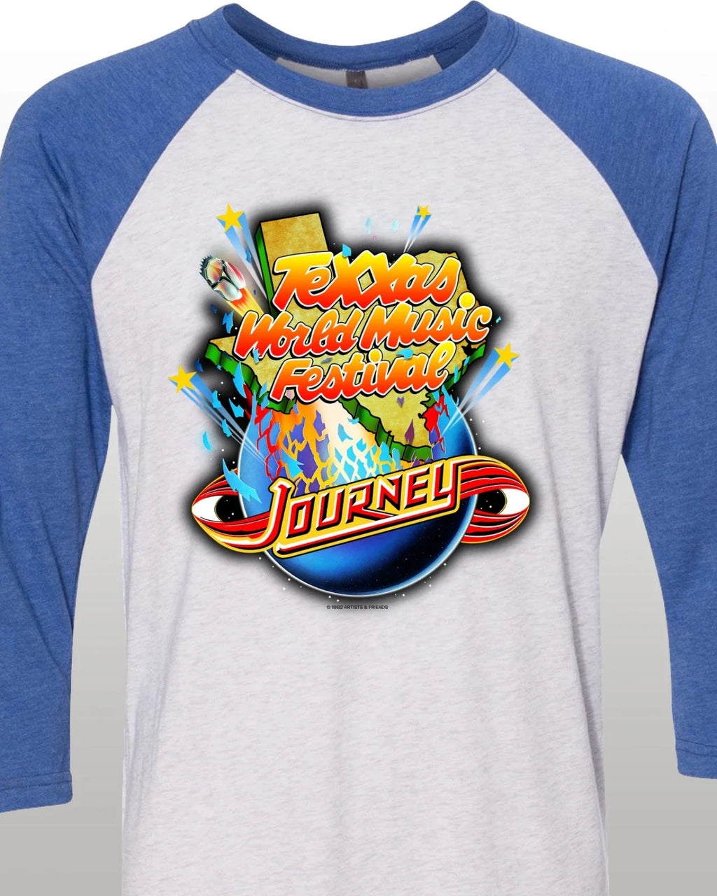 Unisex Retro Texas Jam Inspired 1982 Music Style - Adult & Kids T-Shirts, Sweatshirts & Hoodies apparel design preview 1