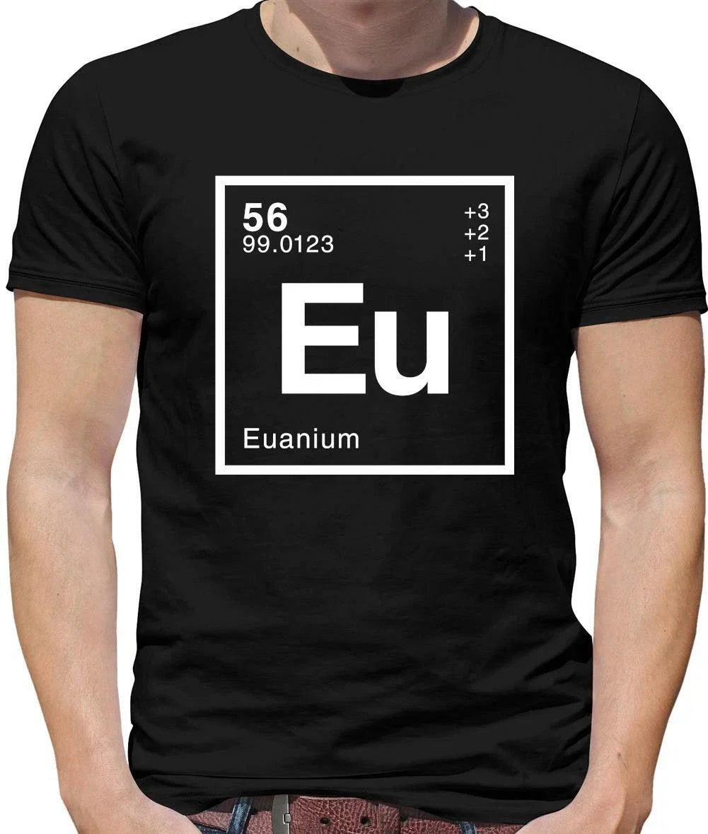 Element Name Euan Mens Surname First Physics Science - Adult & Kids T-Shirts, Sweatshirts & Hoodies apparel design preview 1