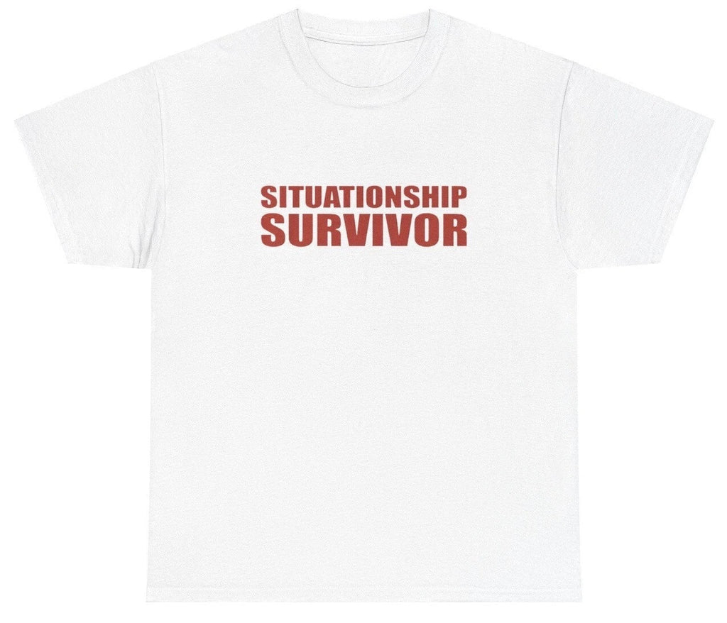 Situationship Survivor Funny Mental Health Gen Z Y2K - Adult & Kids T-Shirts, Sweatshirts & Hoodies apparel design preview 1