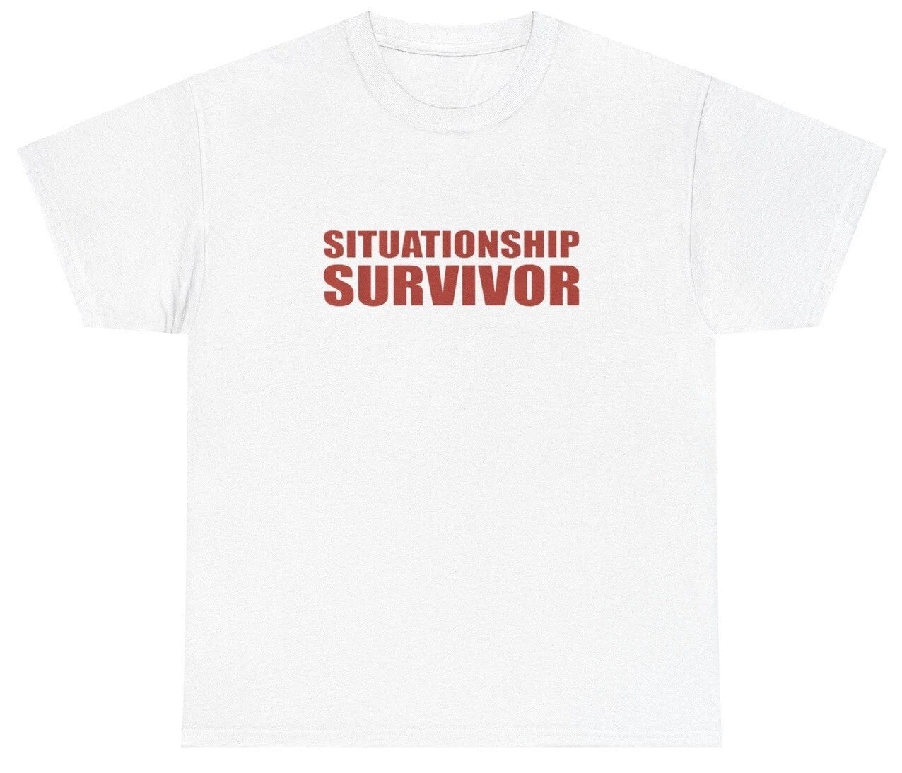 Situationship Survivor Funny Mental Health Gen Z Y2K - Adult & Kids T-Shirts, Sweatshirts & Hoodies apparel design preview 1