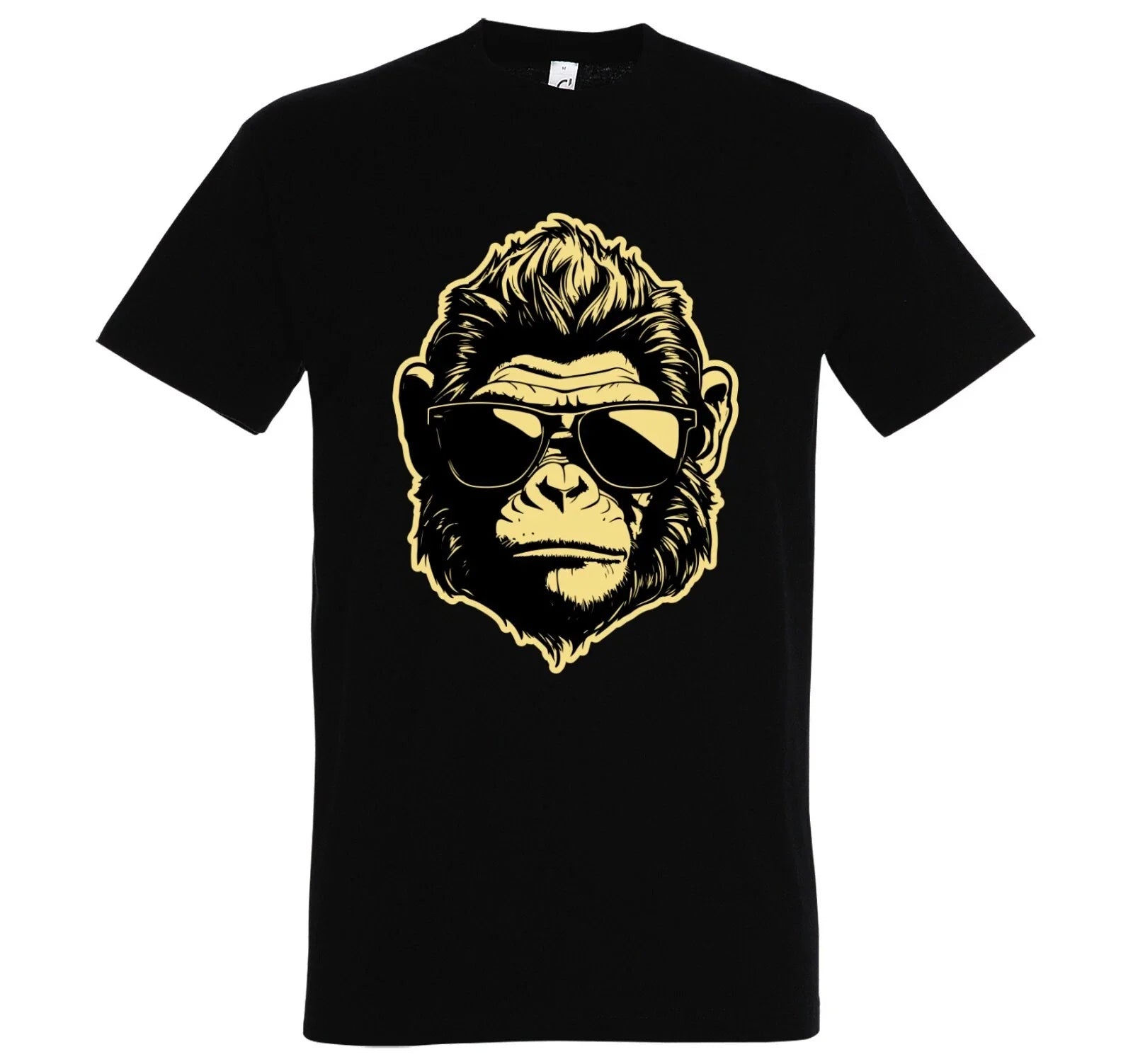 Youth Designz Monkey with Sunglasses Men's Logo Print - Adult & Kids T-Shirts, Sweatshirts & Hoodies apparel design preview 1