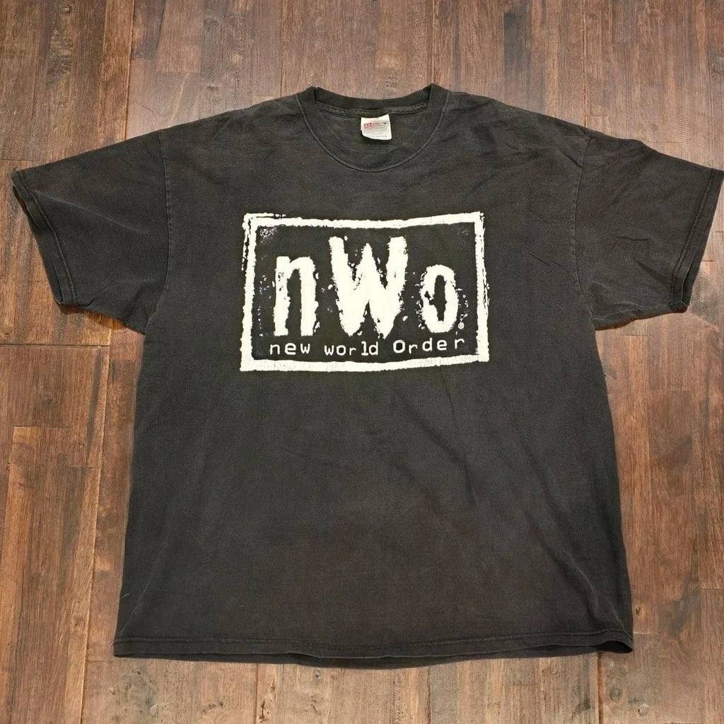 Vintage NWO Mens XL Black New World Order WWF WCW - Adult & Kids T-Shirts, Sweatshirts & Hoodies apparel design preview 1