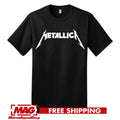 METALLICA 90s Heavy Metal Rock Band Logo James Lars - Adult & Kids T-Shirts, Sweatshirts & Hoodies apparel design preview 1