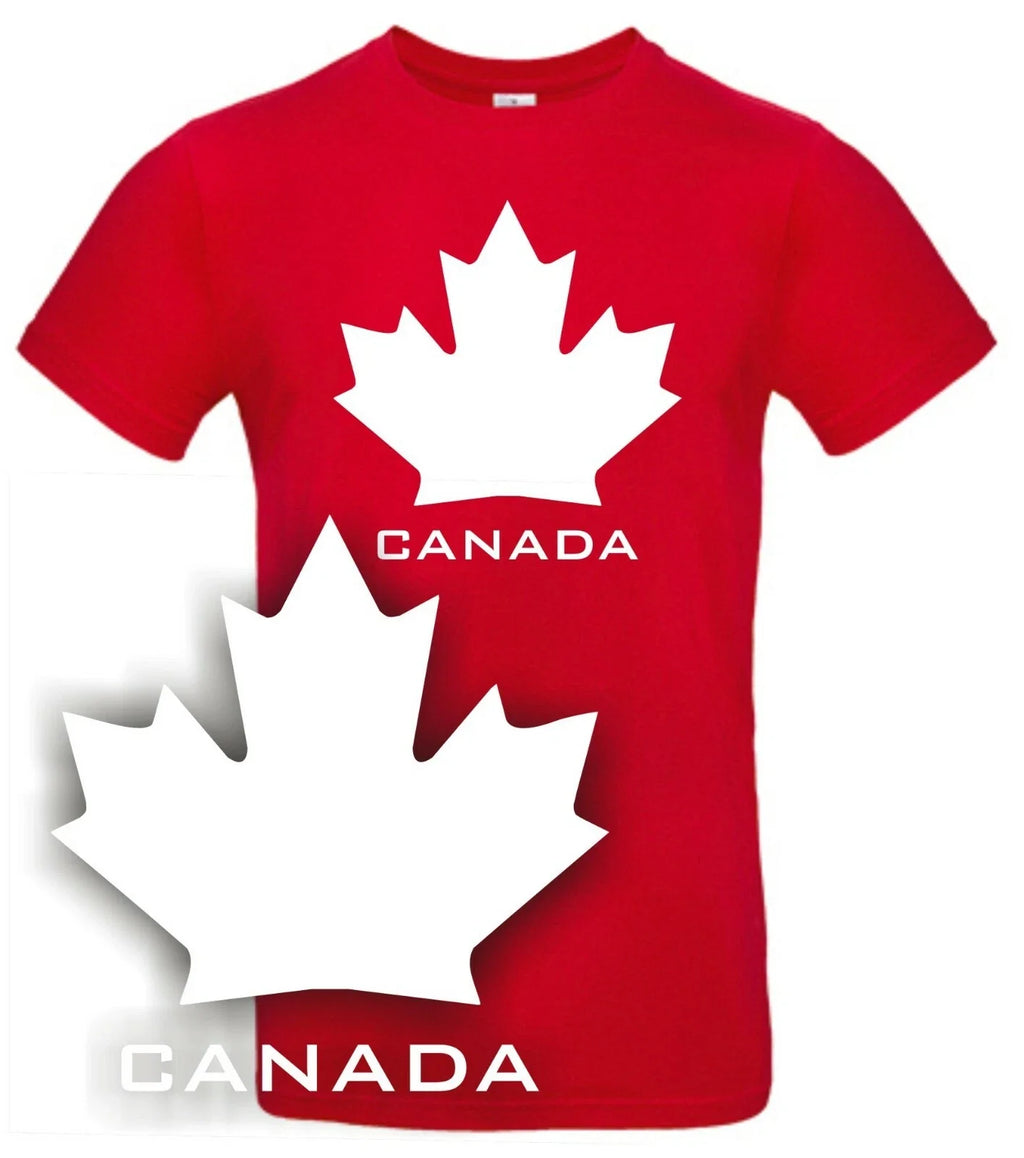 CANADA Maple Leaf Icehockey Ice Hockey Travel Holiday - Adult & Kids T-Shirts, Sweatshirts & Hoodies apparel design preview 1