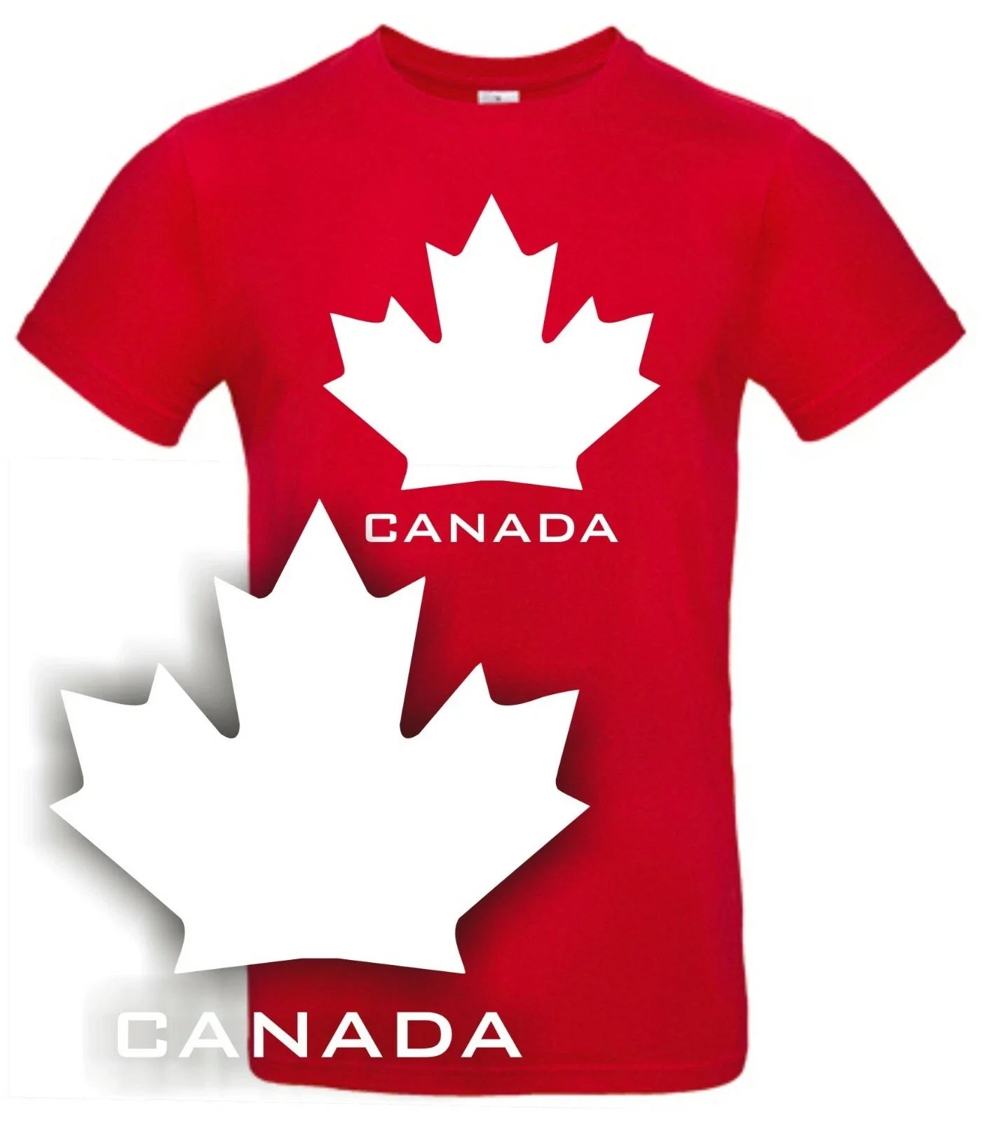 CANADA Maple Leaf Icehockey Ice Hockey Travel Holiday - Adult & Kids T-Shirts, Sweatshirts & Hoodies apparel design preview 1