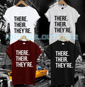 THERE THEIR THEY'RE FUNNY FYP QUOTE FASHION PRESENT - Adult & Kids T-Shirts, Sweatshirts & Hoodies apparel design preview 1