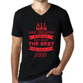 Men's Graphic V Neck All Men Are Created Equal but - Adult & Kids T-Shirts, Sweatshirts & Hoodies apparel design preview 1
