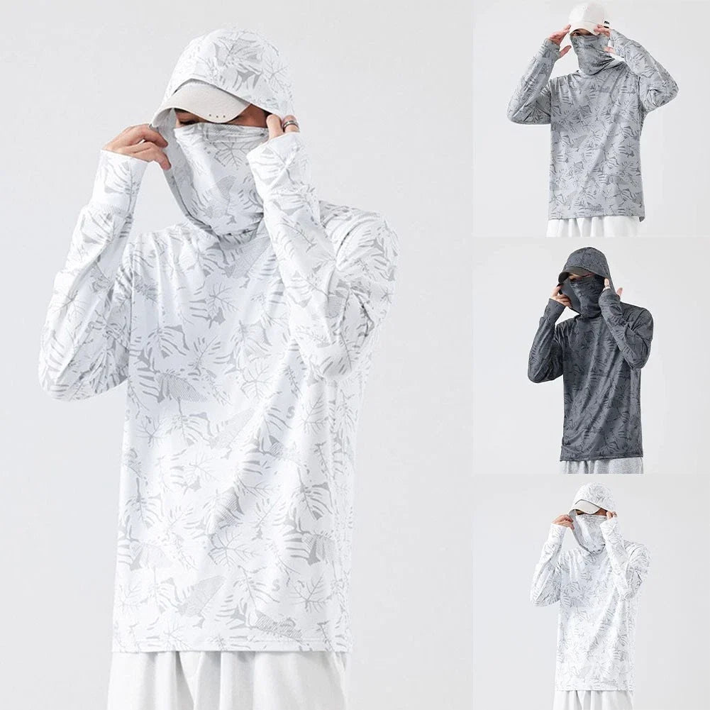Fishing for Men UV Protective Hooded Top with High - Adult & Kids T-Shirts, Sweatshirts & Hoodies apparel design preview 1