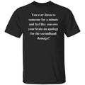 Passive aggressive Sarcastic Humorous Black - Adult & Kids T-Shirts, Sweatshirts & Hoodies apparel design preview 1