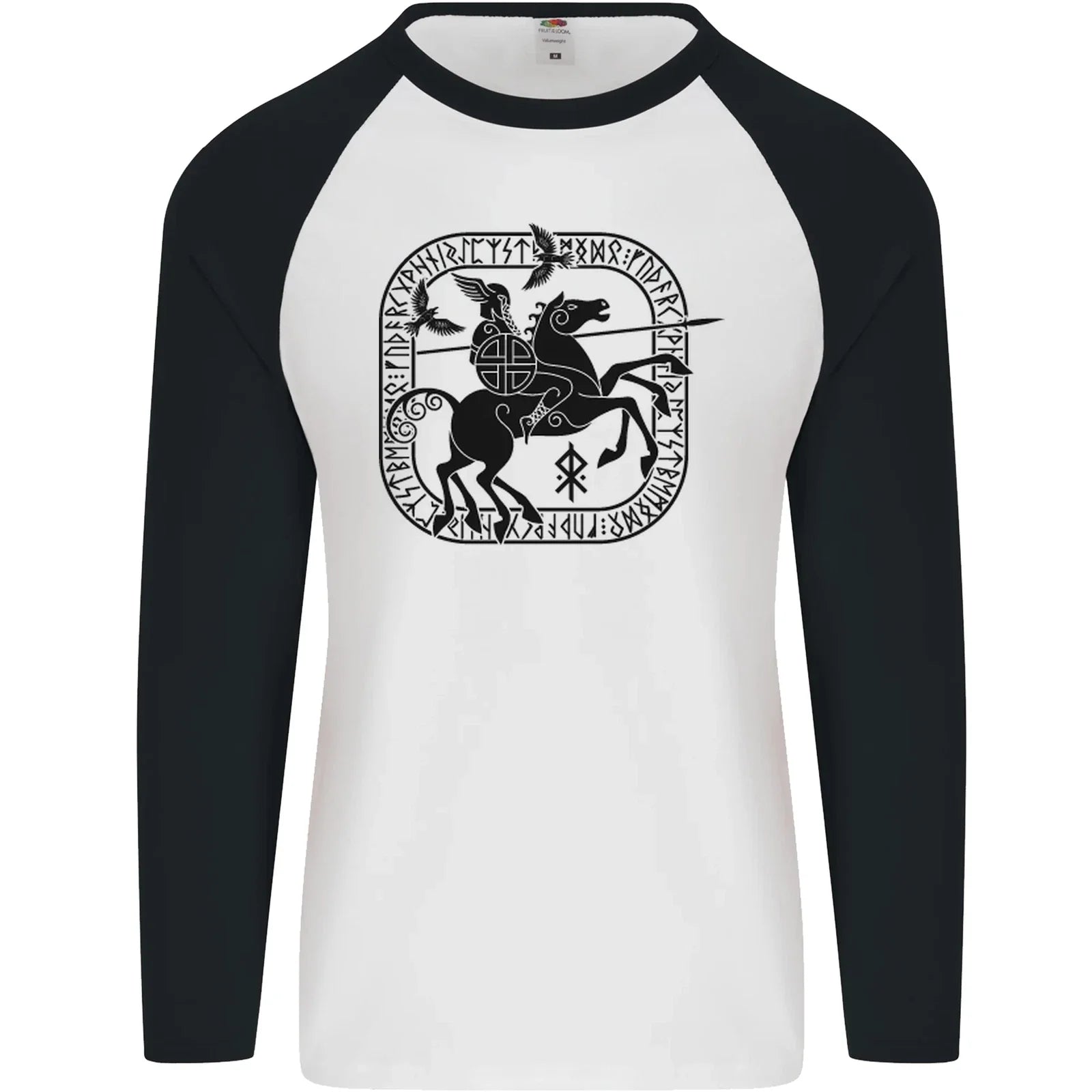 Odin Wotan Vikings Valhalla Norse Mythology Mens L/S - Adult & Kids T-Shirts, Sweatshirts & Hoodies apparel design preview 1