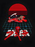 AKIRA Anime Movie Red Mecha Racing Vaporwave Sunset - Adult & Kids T-Shirts, Sweatshirts & Hoodies apparel design preview 1