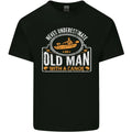 An Old Man With a Canoe Canoeing Funny Mens Cotton - Adult & Kids T-Shirts, Sweatshirts & Hoodies apparel design preview 1