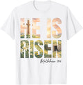 He is Risen Boho Easter Christian Jesus - Adult & Kids T-Shirts, Sweatshirts & Hoodies apparel design preview 1