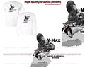 Yamaha V Max V-Max Motorcycle On Steroids Biker - Adult & Kids T-Shirts, Sweatshirts & Hoodies apparel design preview 1
