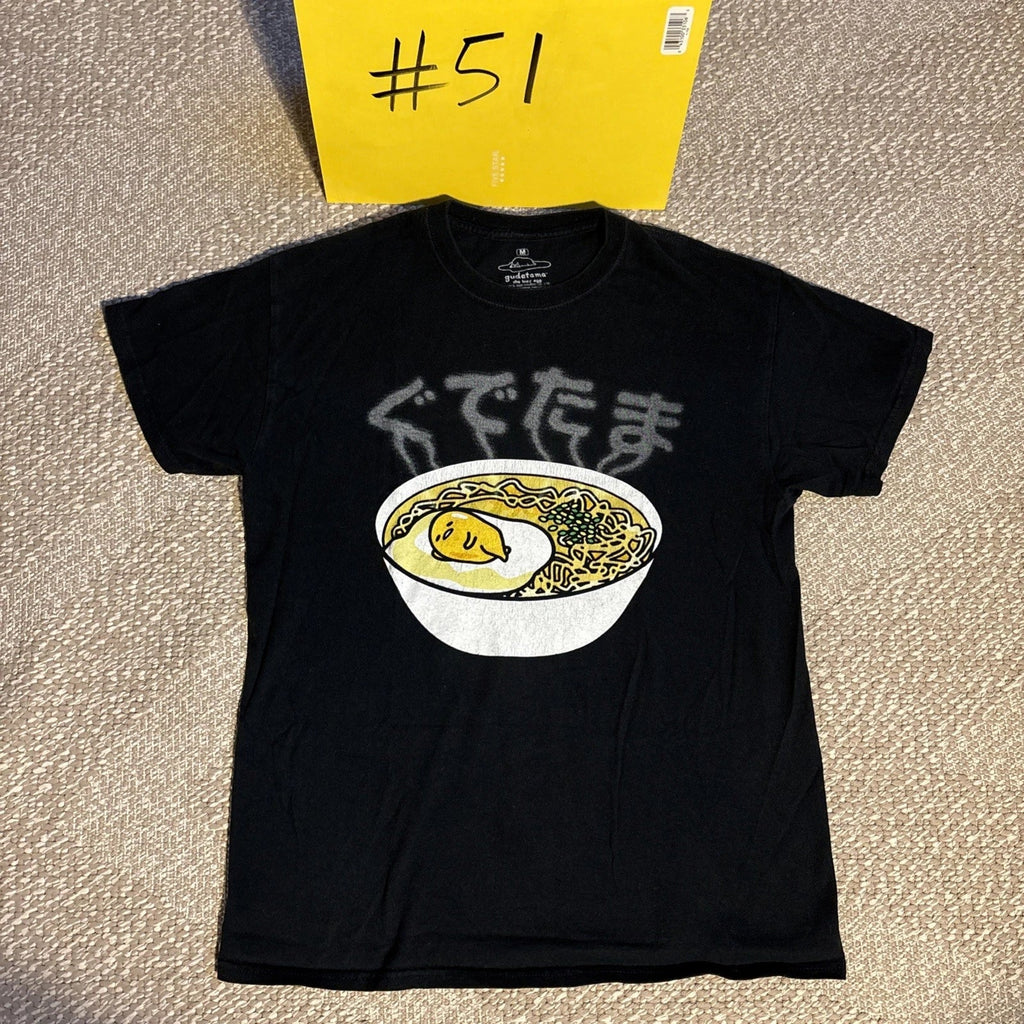 Gudetama Ramen Bowl The Lazy Egg Food Lover Men's - Adult & Kids T-Shirts, Sweatshirts & Hoodies apparel design preview 1