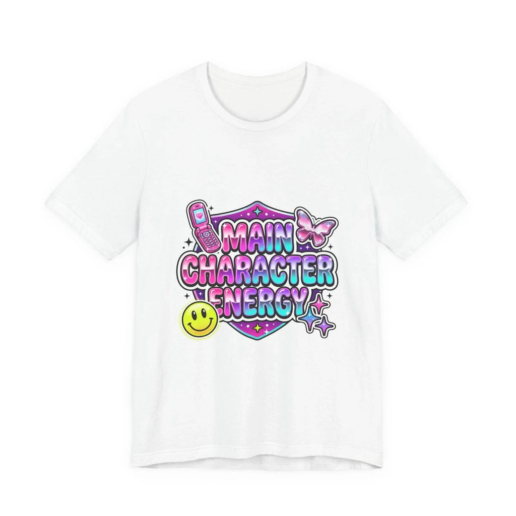 Main Character Energy Y2K aesthetic, retro internet - Adult & Kids T-Shirts, Sweatshirts & Hoodies apparel design preview 1