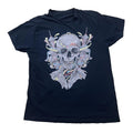 LAS VEGAS Skull Goth Adult L Black Colorful Y2k Aero - Adult & Kids T-Shirts, Sweatshirts & Hoodies apparel design preview 1