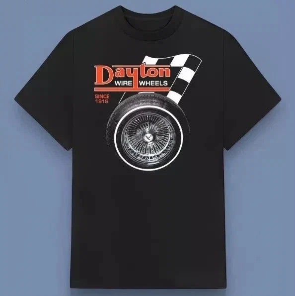 Dayton Wire Wheel Lowrider Must-Have For Fans - Adult & Kids T-Shirts, Sweatshirts & Hoodies apparel design preview 1