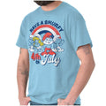 Retro Smurfs Cartoon 4th of July Graphic Men or Women - Adult & Kids T-Shirts, Sweatshirts & Hoodies apparel design preview 1