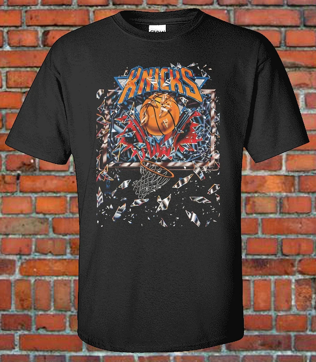 Knick Shattered Backboard Graphic - Adult & Kids T-Shirts, Sweatshirts & Hoodies apparel design preview 1