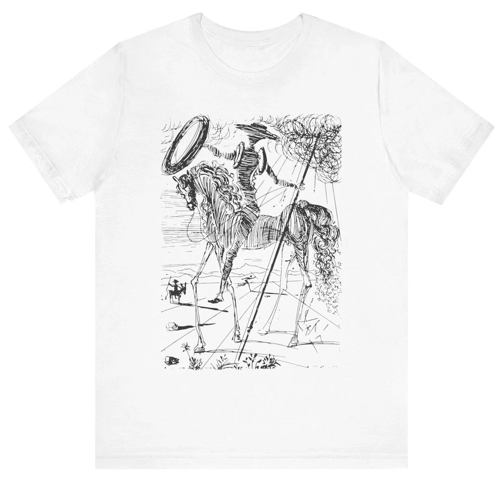 Don Quixote Salvador Dali Art Cervantes Novel - Adult & Kids T-Shirts, Sweatshirts & Hoodies apparel design preview 1