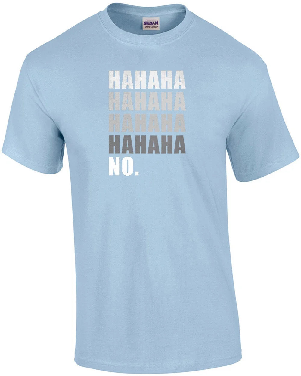 Hahaha No Funny Sarcastic - Adult & Kids T-Shirts, Sweatshirts & Hoodies apparel design preview 1