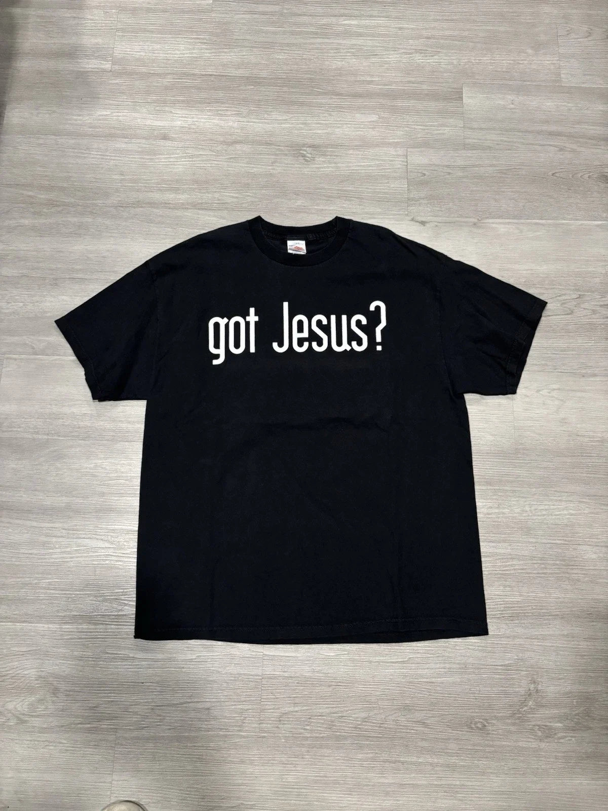 Vintage Y2K Got Jesus? Parody Graphic Size XL - Adult & Kids T-Shirts, Sweatshirts & Hoodies apparel design preview 1
