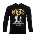 Hello Darkness My Old Friend Funny Guines Mens Party - Adult & Kids T-Shirts, Sweatshirts & Hoodies apparel design preview 1