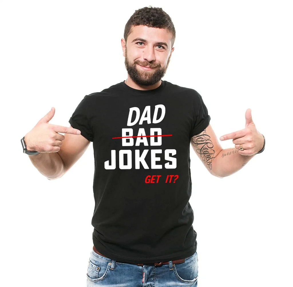Men's Dad Jokes Humorous Funny Father Birthday Gift - Adult & Kids T-Shirts, Sweatshirts & Hoodies apparel design preview 1