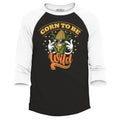 Corn to be Wild Raglan Baseball Funny Sunglasses Dad - Adult & Kids T-Shirts, Sweatshirts & Hoodies apparel design preview 1