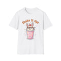Shake It Up Bunny Milkshake Cute Chaos Humor Kawaii - Adult & Kids T-Shirts, Sweatshirts & Hoodies apparel design preview 1