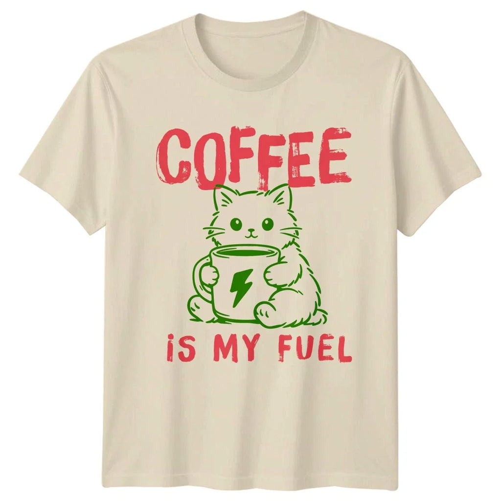 Coffee Is My Fuel Lovers Gift For Him And Her - Adult & Kids T-Shirts, Sweatshirts & Hoodies apparel design preview 1