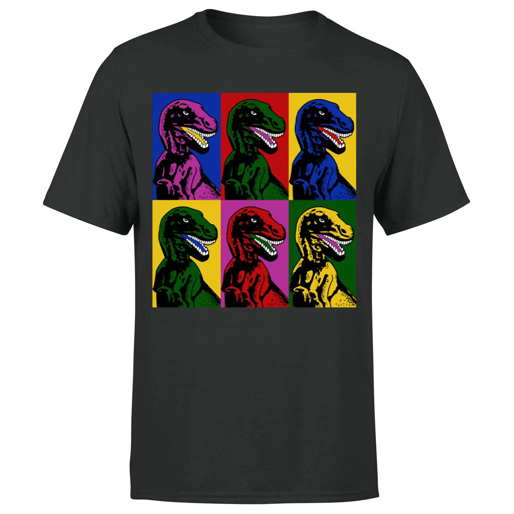 Dinosaur Pop Art Funny Gifts For Adults Classic Top - Adult & Kids T-Shirts, Sweatshirts & Hoodies apparel design preview 1