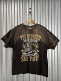XL Men's Biker Hanes Funny "Yes Officer I Saw the - Adult & Kids T-Shirts, Sweatshirts & Hoodies apparel design preview 1