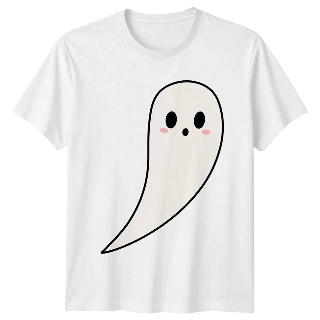 Cute Ghost Kawaii Halloween Gift For Him And Her - Adult & Kids T-Shirts, Sweatshirts & Hoodies apparel design preview 1