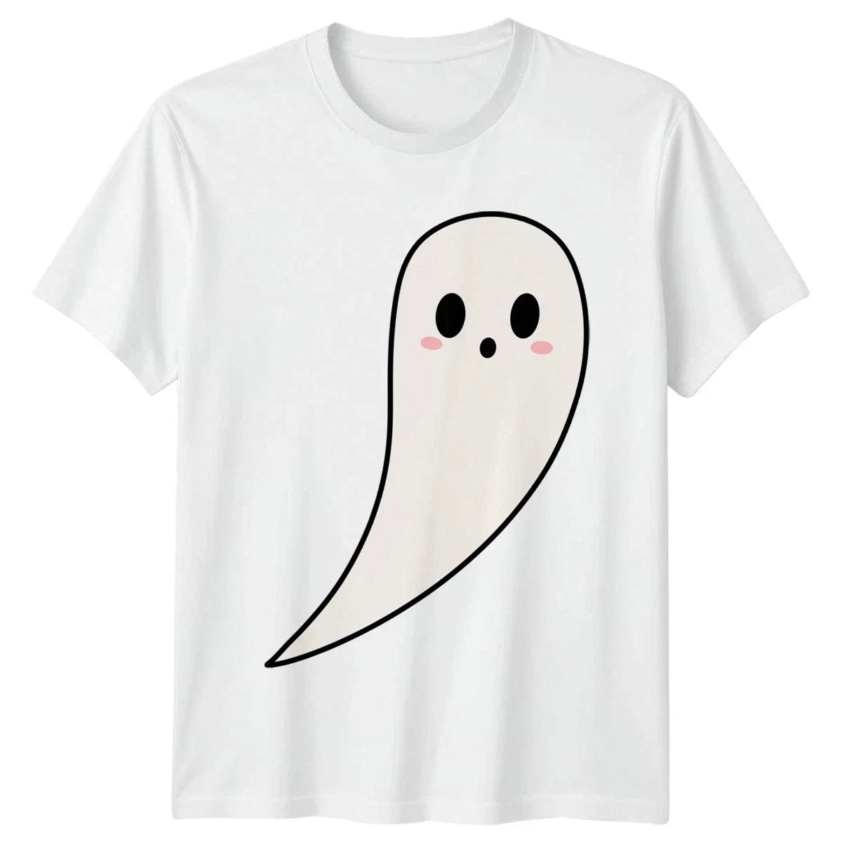 Cute Ghost Kawaii Halloween Gift For Him And Her - Adult & Kids T-Shirts, Sweatshirts & Hoodies apparel design preview 1